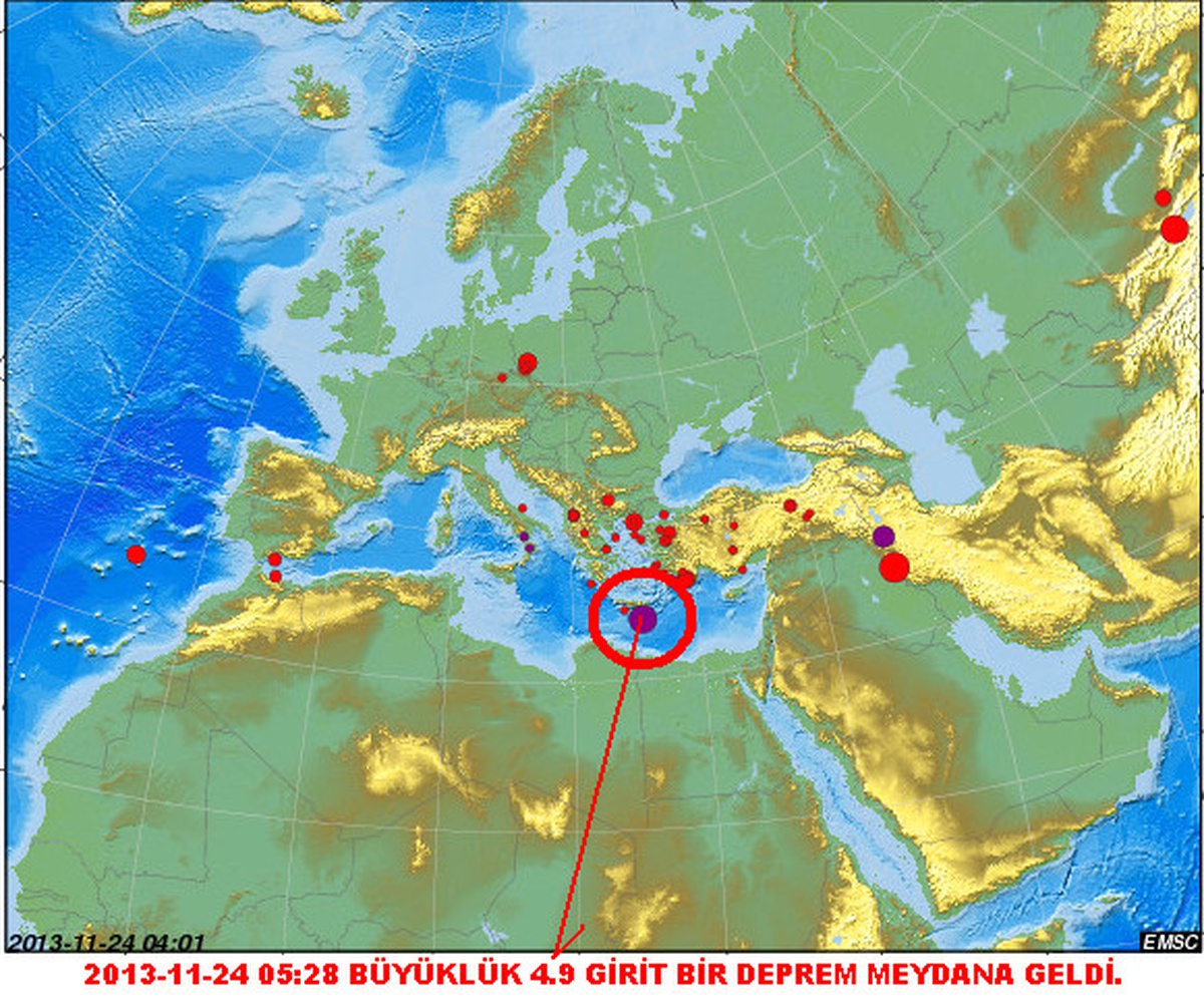 Deprem Uzmanı Sütçü, Girit Adası\'ndaki Depremi Tahmin Ettiklerini Söyledi