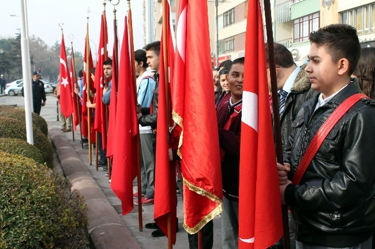 Konya\'da 24 Kasım Öğretmenler Günü Kutlamaları