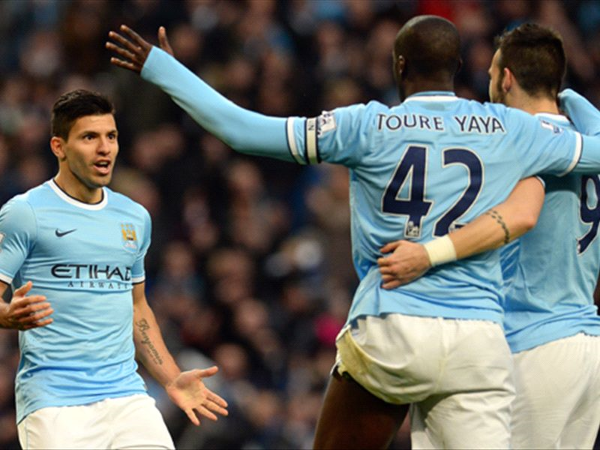 Man.city Tottenham\'a Gol Yağdırdı: 6-0