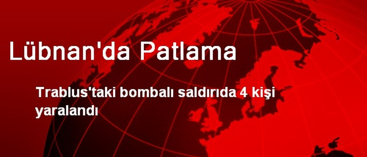 Lübnan\'da Patlama