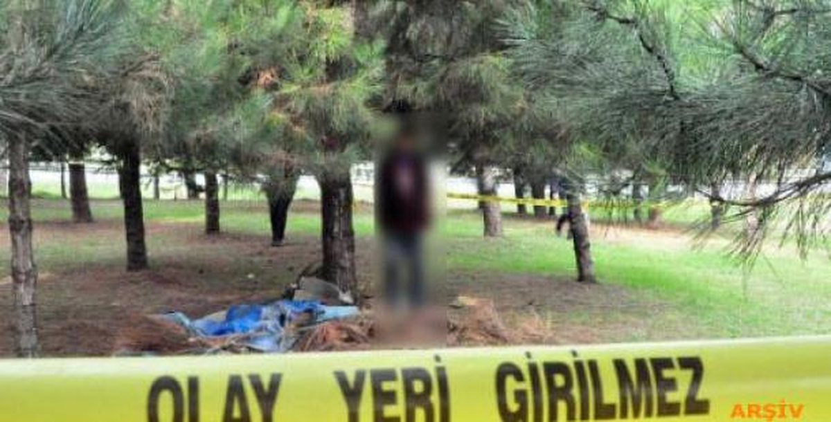 Siverek\'te Ağaca Asılı Erkek Cesedi Bulundu