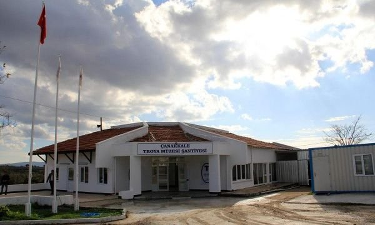 Troya Müzesi\'nin Yapım Çalışmaları