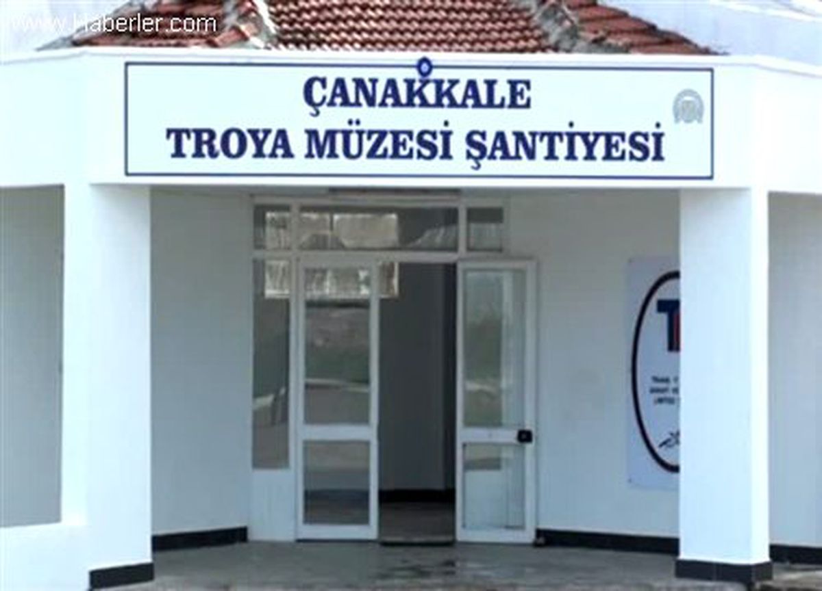 Troya Müzesi\'nin yapım çalışmaları