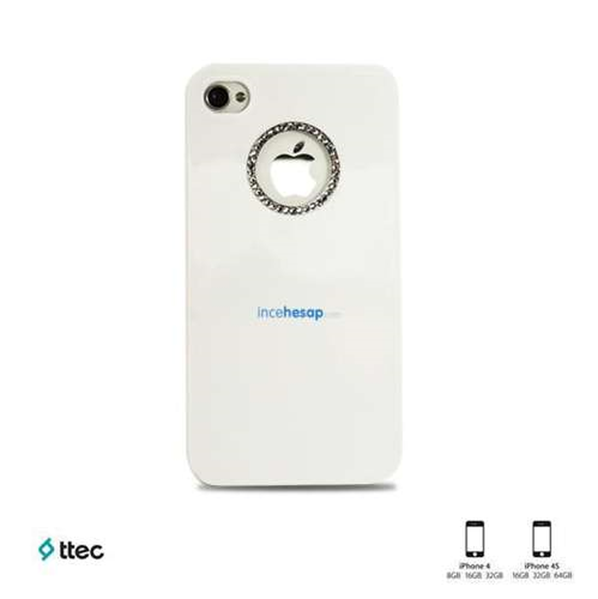 Ttec İphone 4/4s Beyaz Koruyucu Panel
