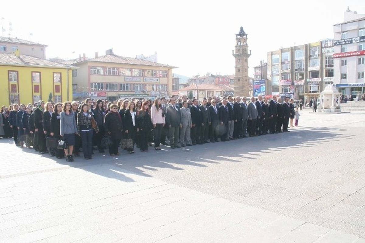 Yozgat\'ta 24 Kasım Öğretmenler Günü Kutlaması