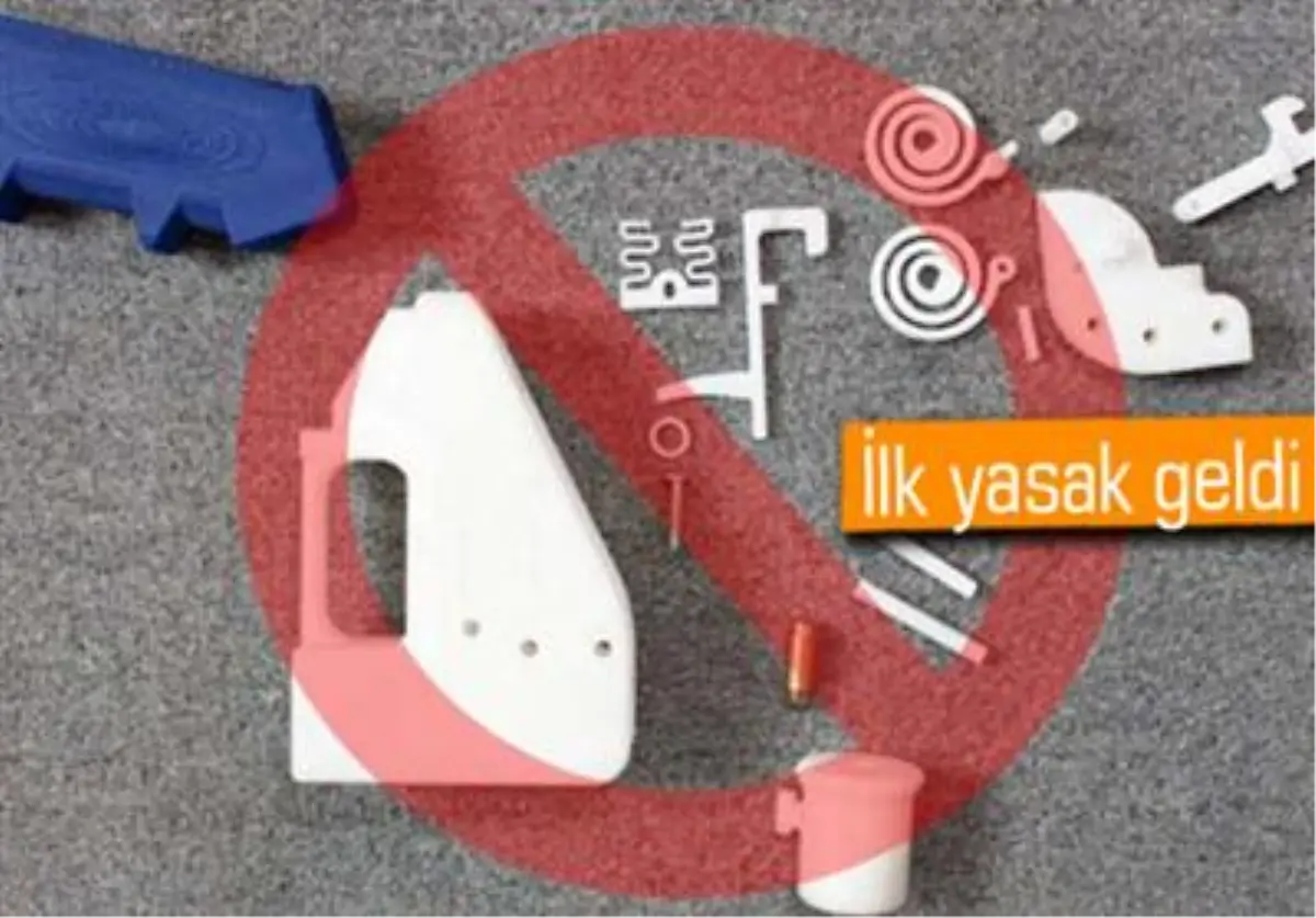 3 Boyutlu Yazıcı ile Silah Üretimine Yasak Geldi