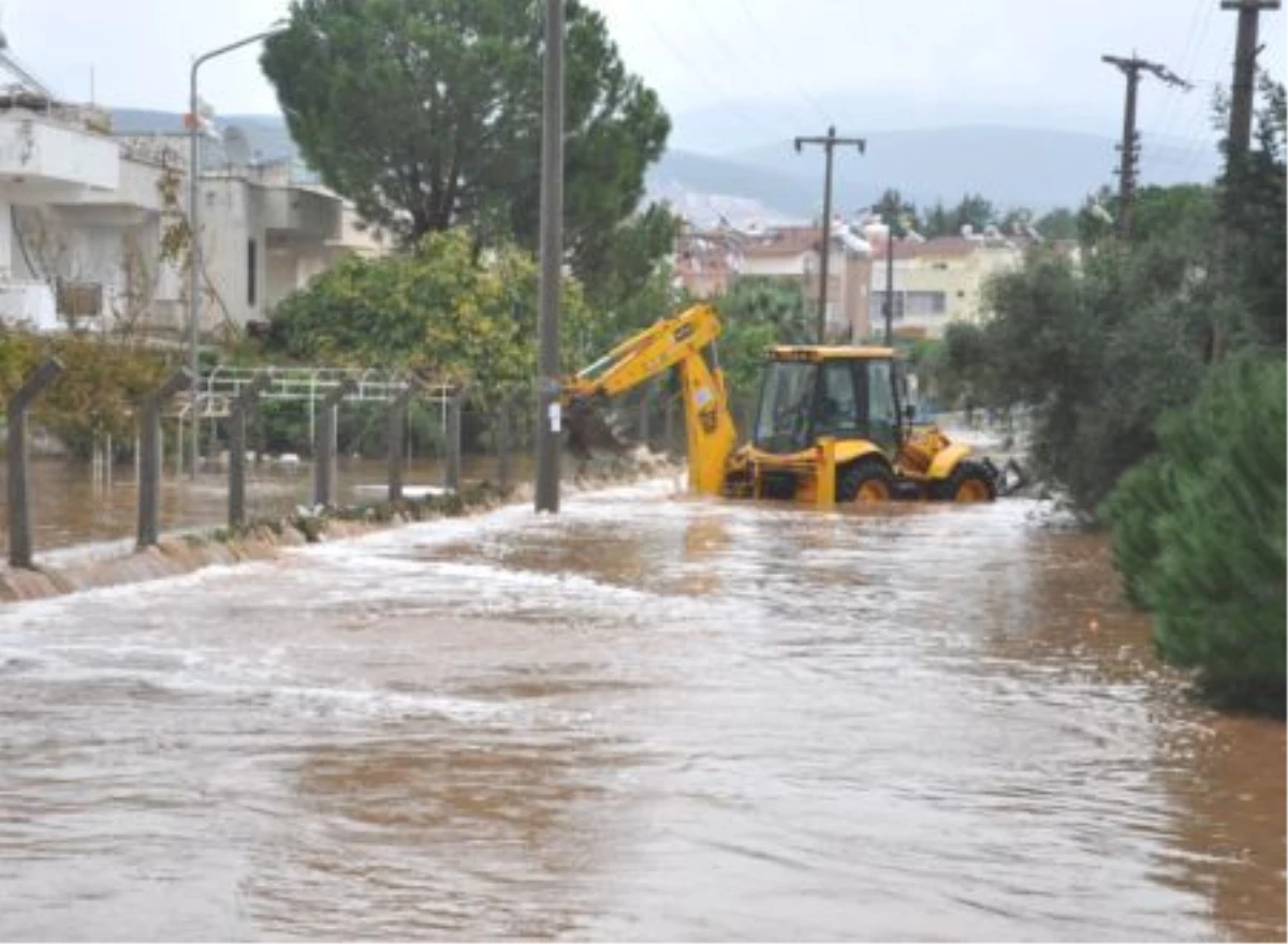 Aydın\'da Şiddetli Yağış
