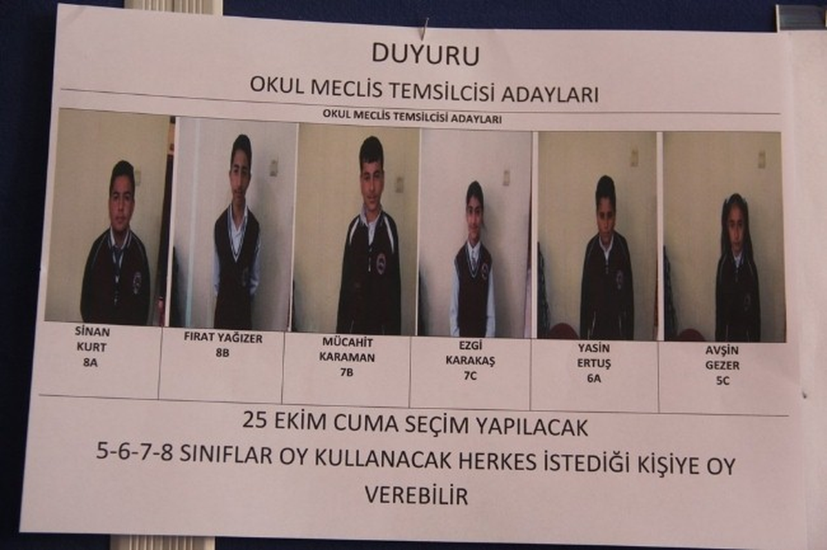 Başkale\'de Okul Başkanlığı Seçimi