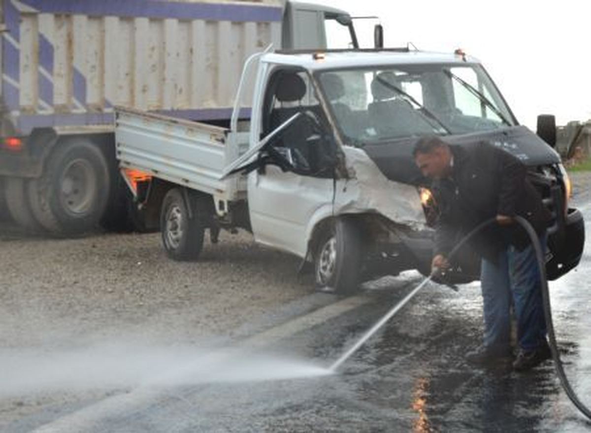 Bodrum\'da trafik kazası: 2 yaralı