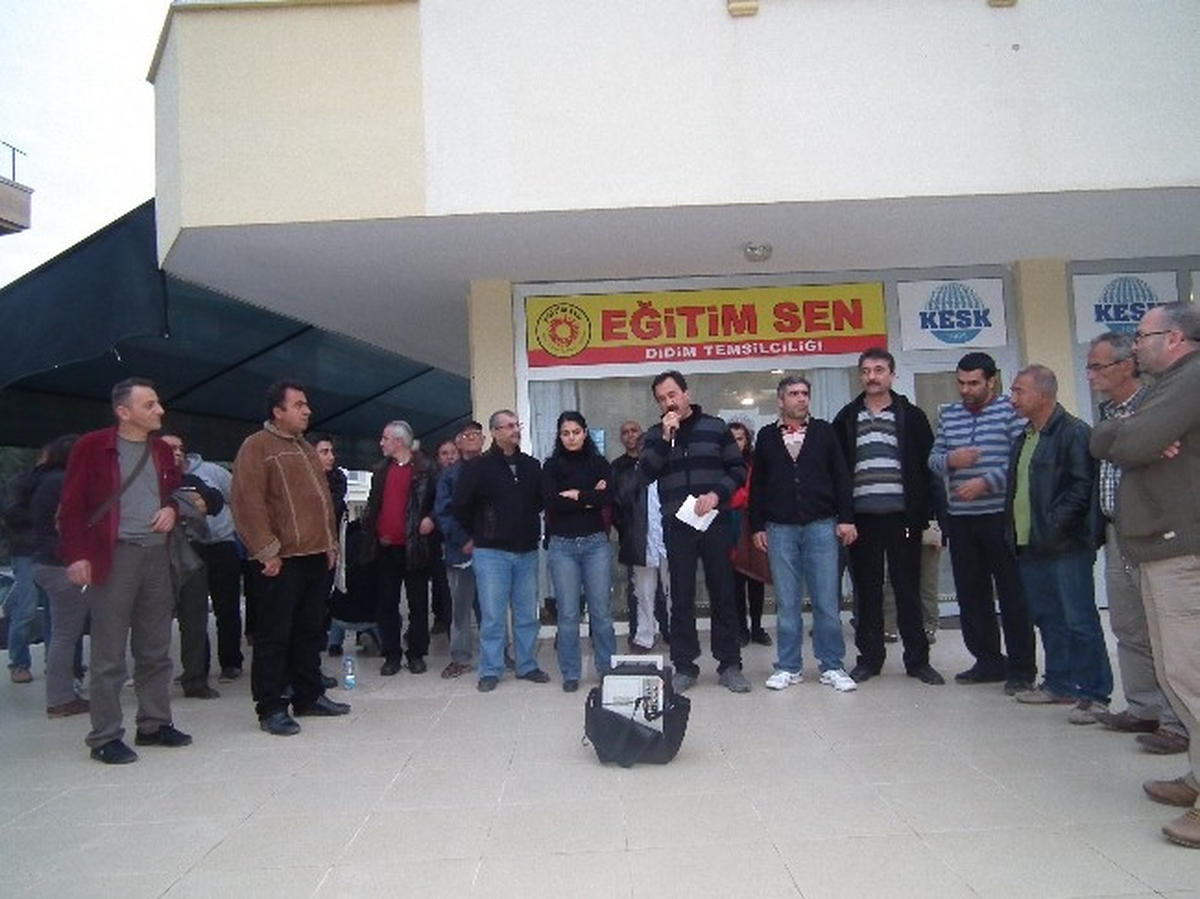 Didim Eğitim Sen\'den Müdahalelere Tepki