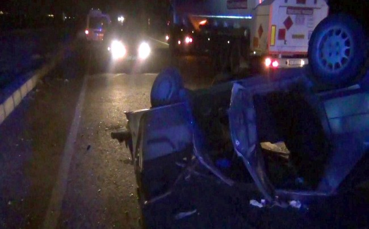 Erzurum\'da Trafik Kazası: 1 Ölü, 2 Yaralı