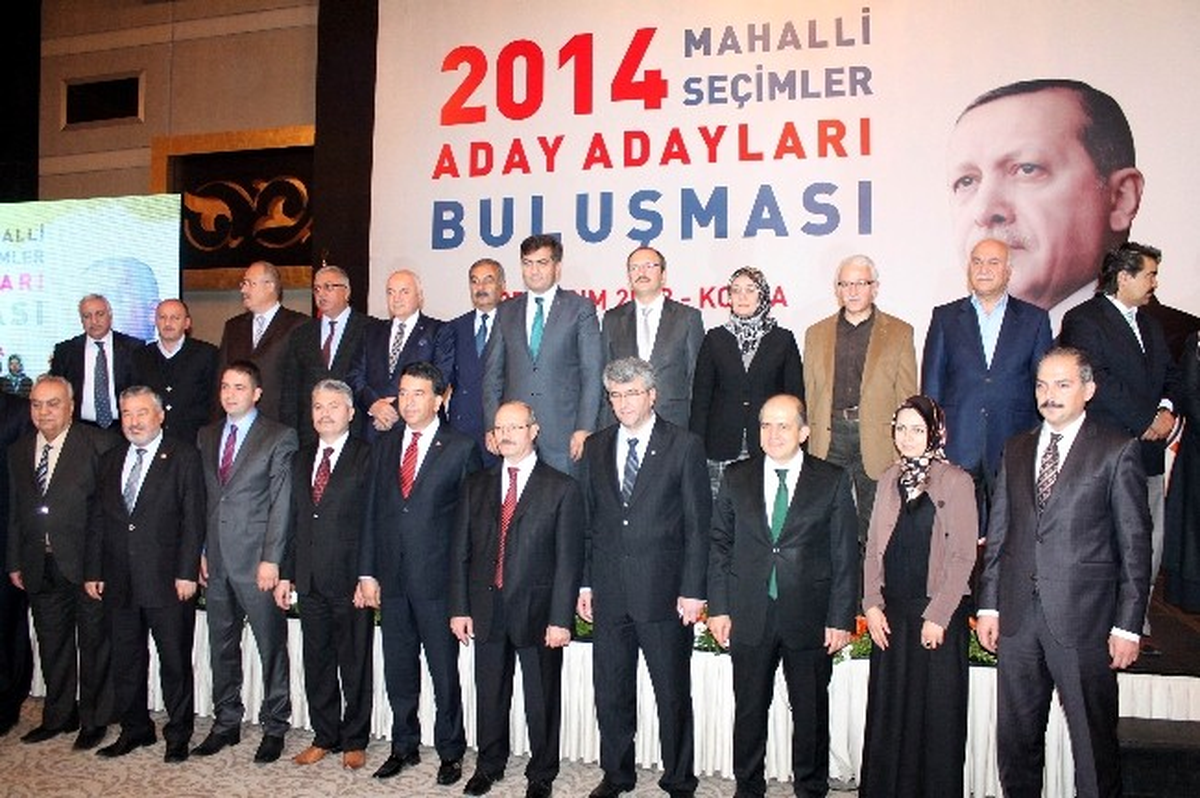 Konya\'da Ak Partili Aday Adayları Buluştu