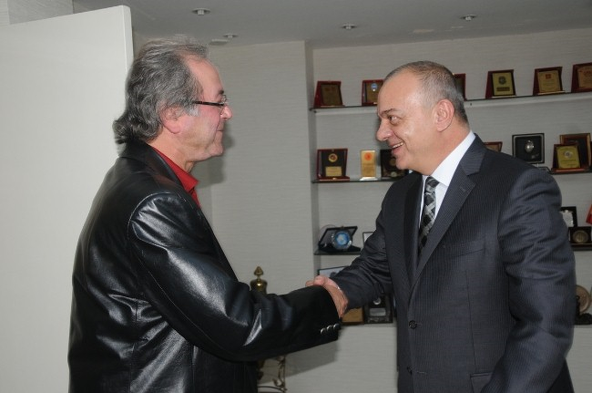 Manisalı Hakemlerden Başkan Ergün\'e Ziyaret