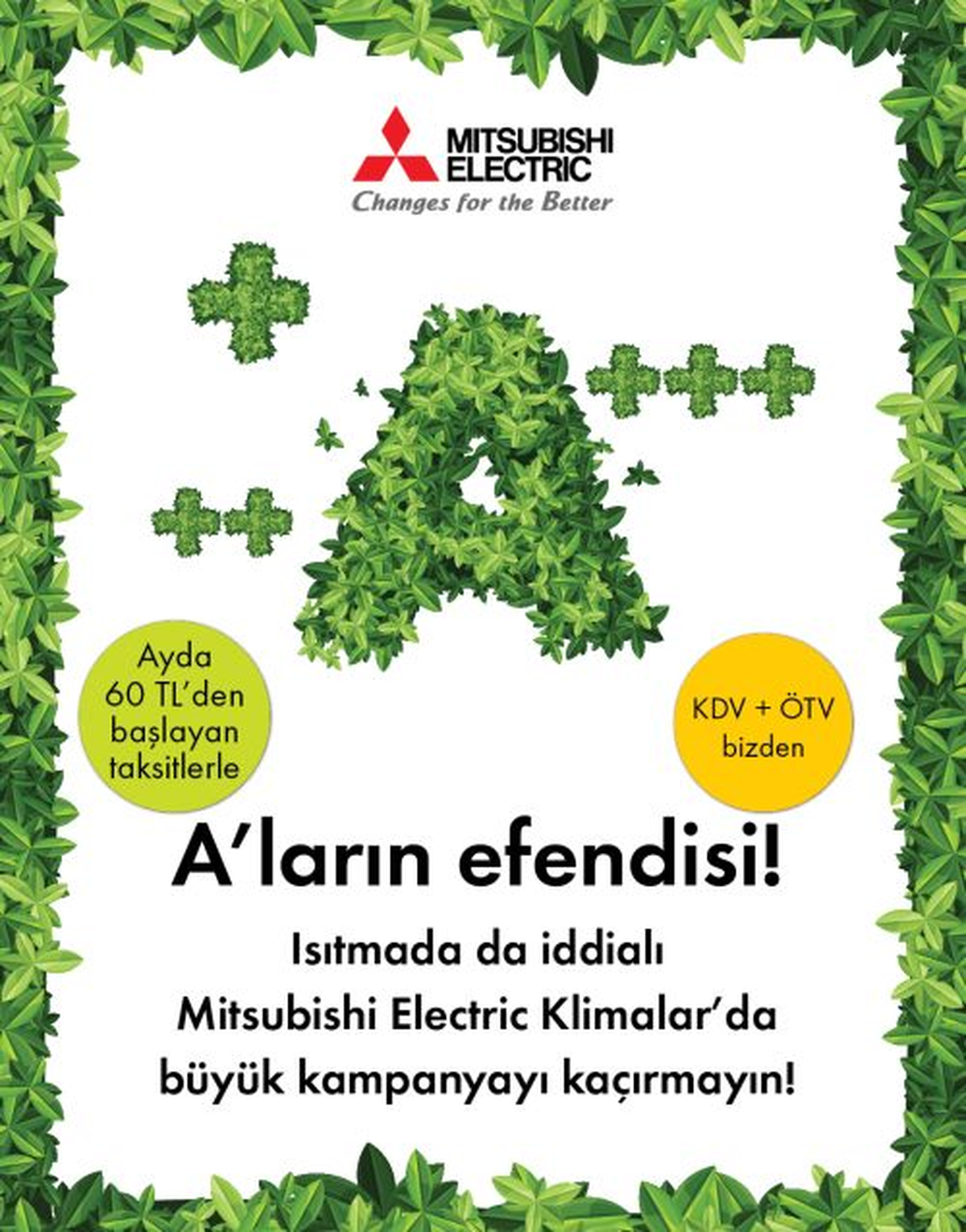 Mitsubishi Klimalarda Hızlı Isıtma Dönemi Başlıyor
