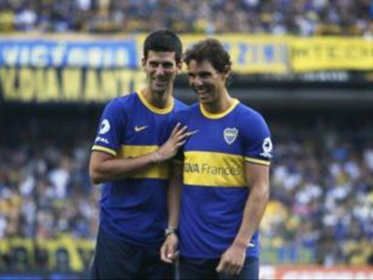 Nadal ve Djokovic Bu Kez Futbol İçin Buluştu!