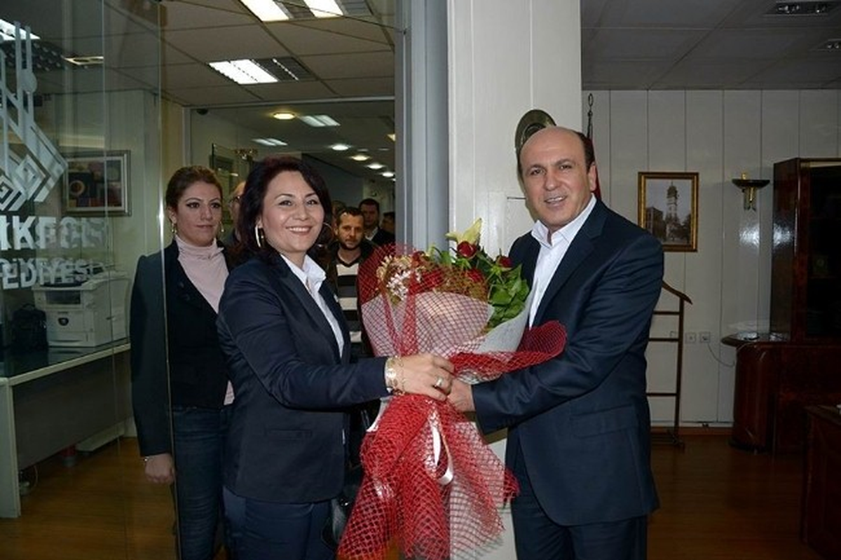 Balıkesir Belediye Başkanı Ok\'a Öğretmenler Günü Ziyareti