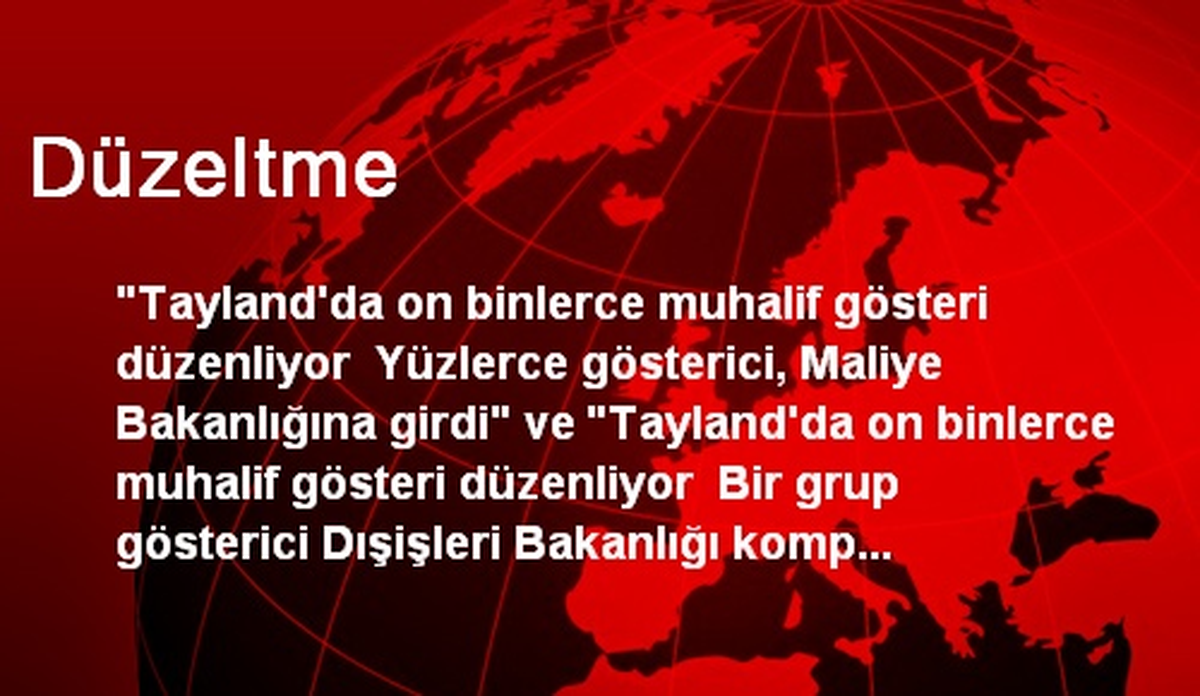 Düzeltme