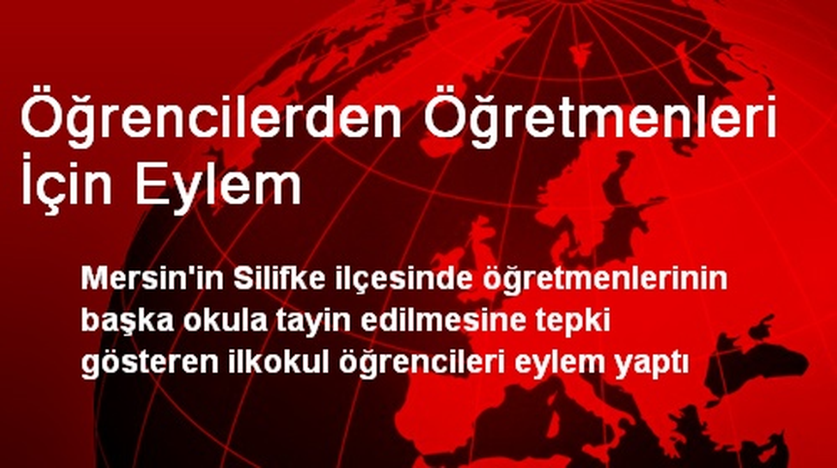 Öğrencilerden Öğretmenleri İçin Eylem