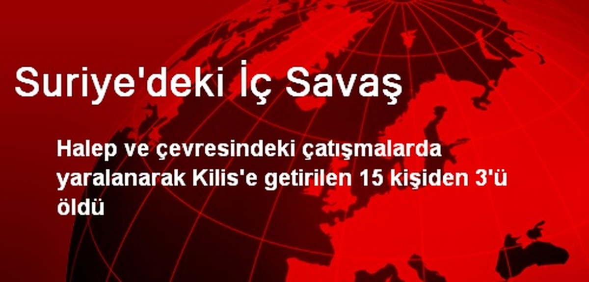 Suriye\'deki İç Savaş