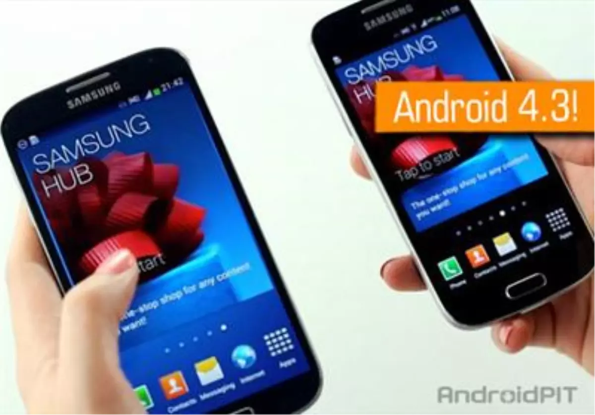 Samsung Galaxy S4 ve Mini Android 4.3'e Geçti