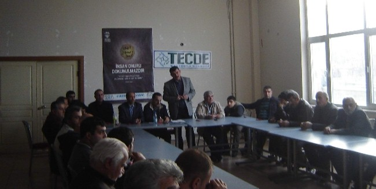 Malatya\'da Tecde Kalkınma Derneği Toplantı Düzenledi
