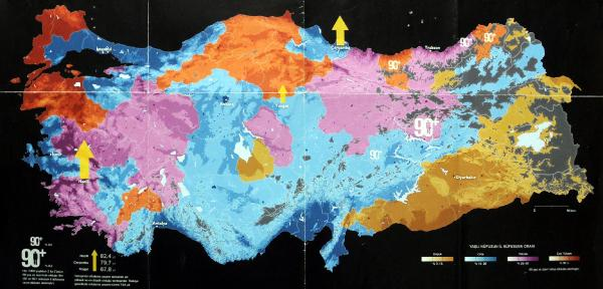 Türkiye'de En Uzun Yaşam Süresi Nazilli'de
