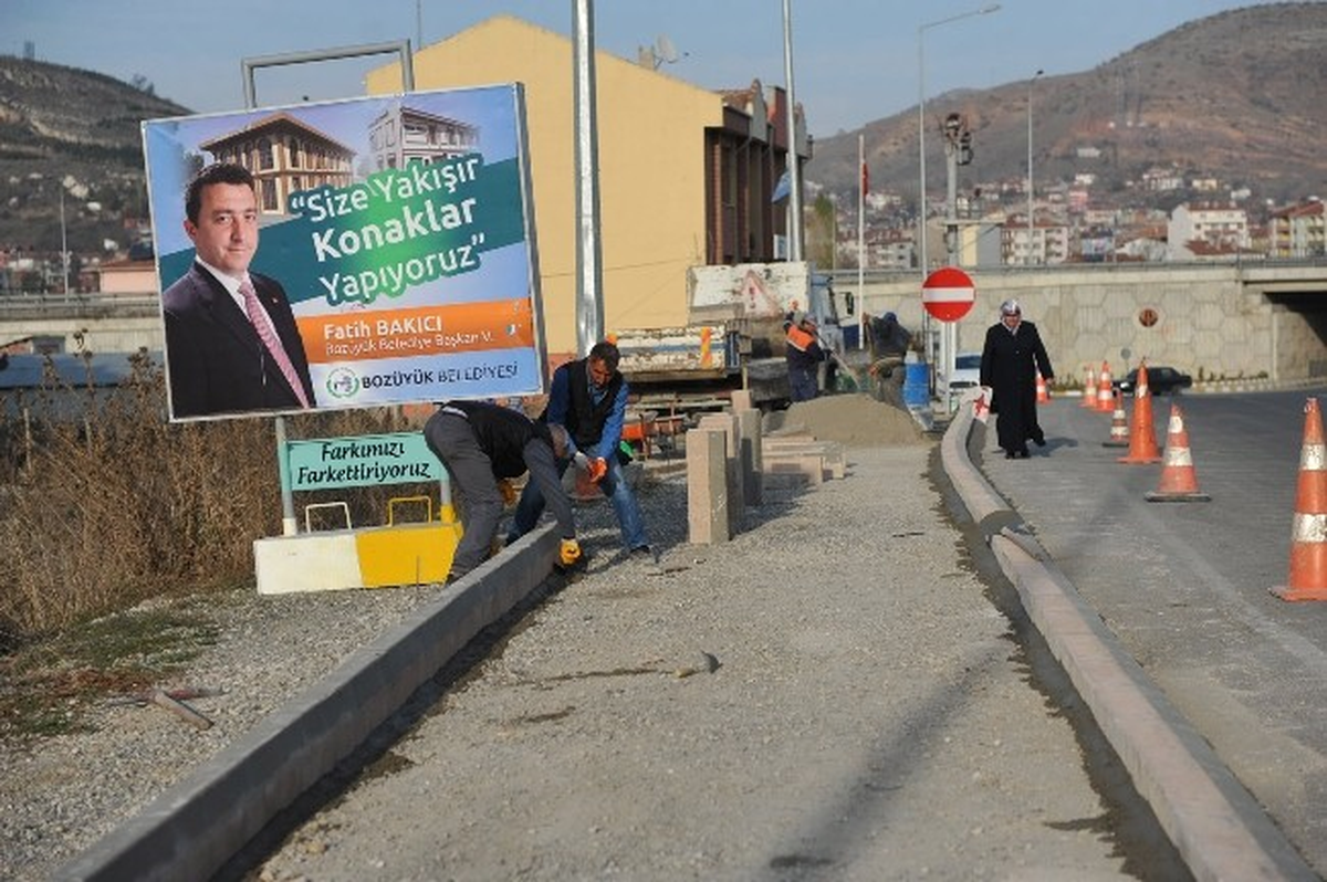 Bilecik\'te Kaldırım Düzenleme Çalışmaları