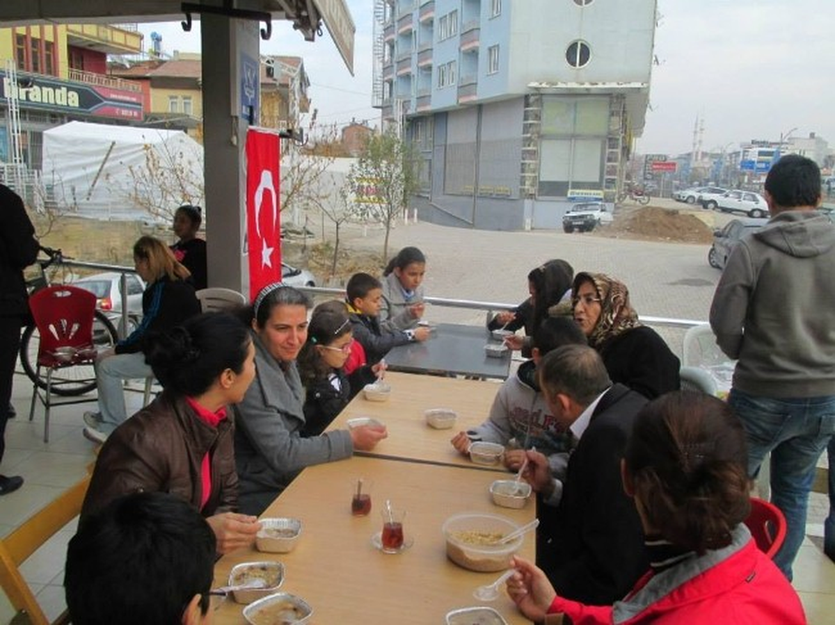Bisikletseverler, Aşure\'de Bir Araya Geldi