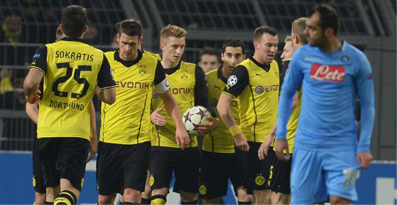 Borussia Dortmund, Napoli\'yi 3-1 Yendi
