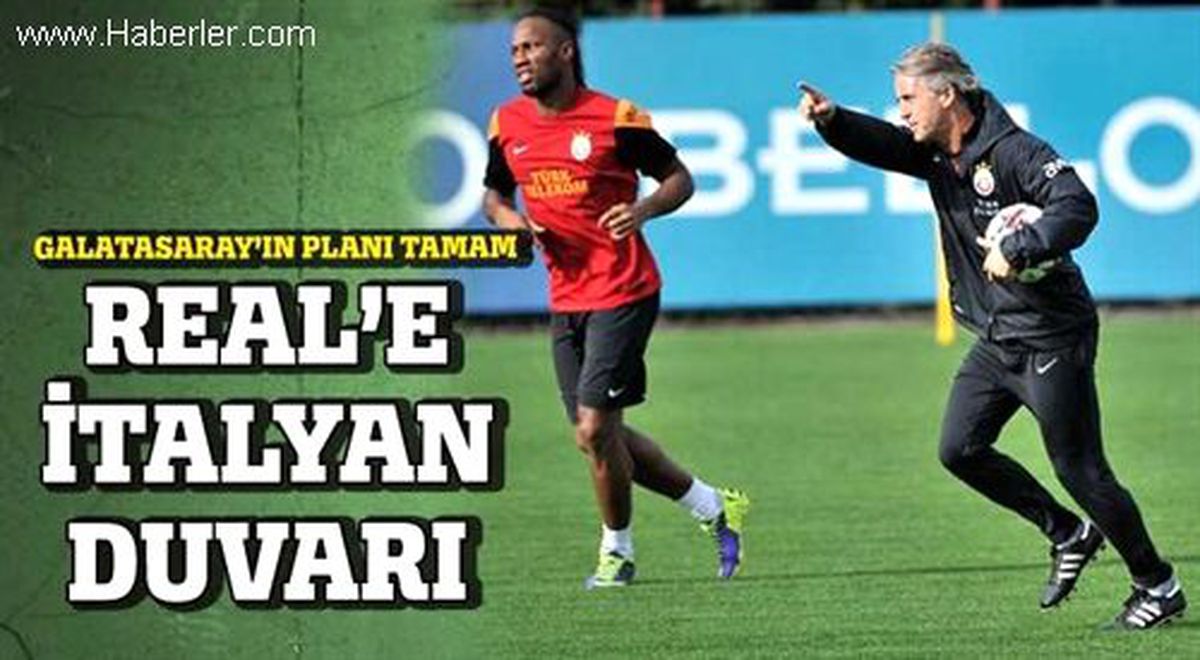Galatasaray\'ın Planı Tamam, Real Madrid\'e İtalyan Duvarı