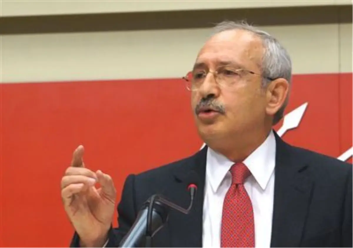 Kılıçdaroğlu: Siz Suriye\'ye Silah Sevkiyatı Yapıyorsunuz, Türkiye\'de Üretiyorsunuz