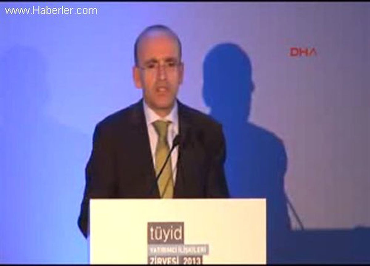 * Maliye Bakanı Mehmet Şimşek Açıklaması