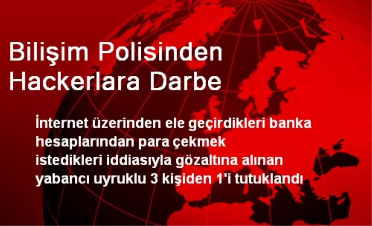 Bilişim Polisinden Hackerlara Darbe