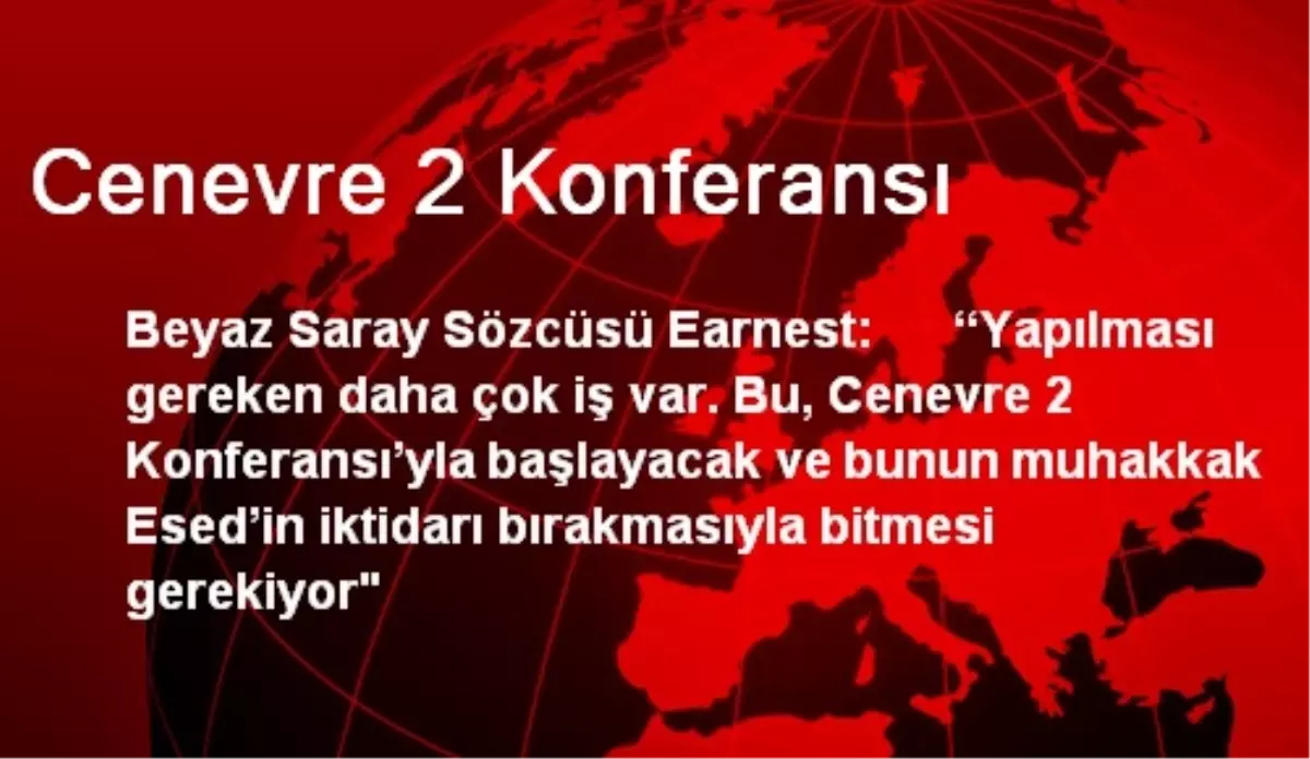 Cenevre 2 Konferansı