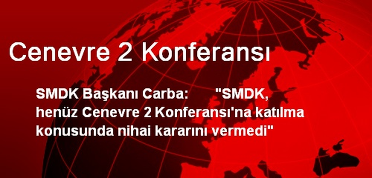 Cenevre 2 Konferansı