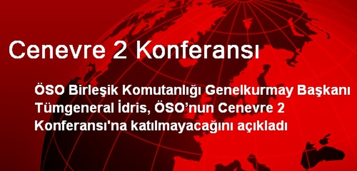 Cenevre 2 Konferansı