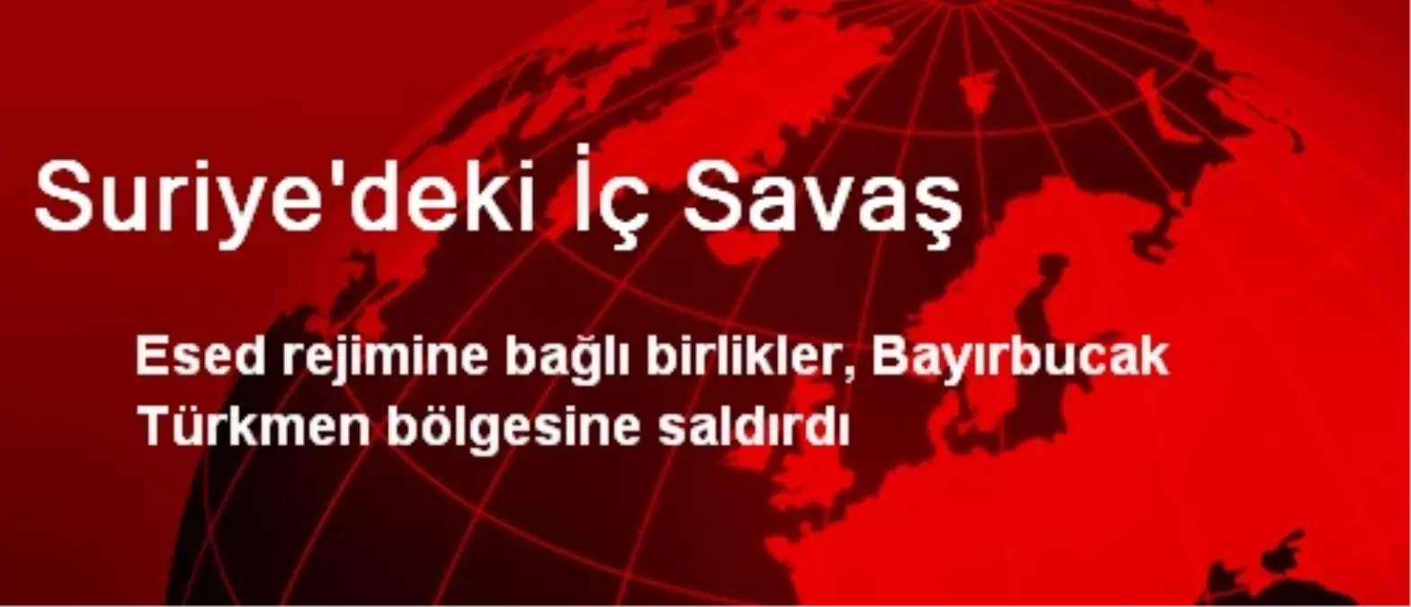 Suriye\'deki İç Savaş