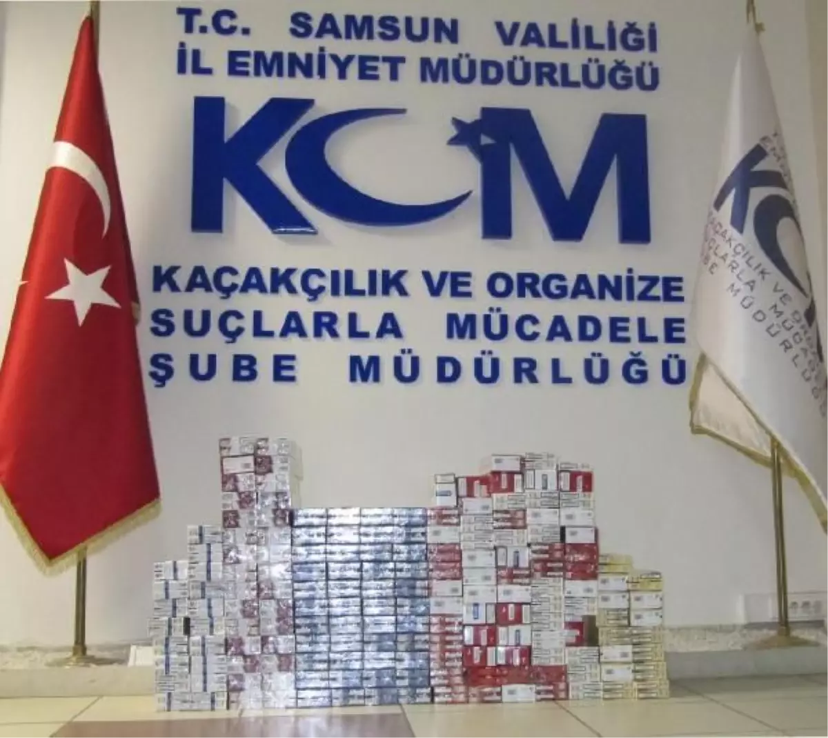 Samsun ve Şanlıurfa\'da Kaçak Sigara Operasyonu