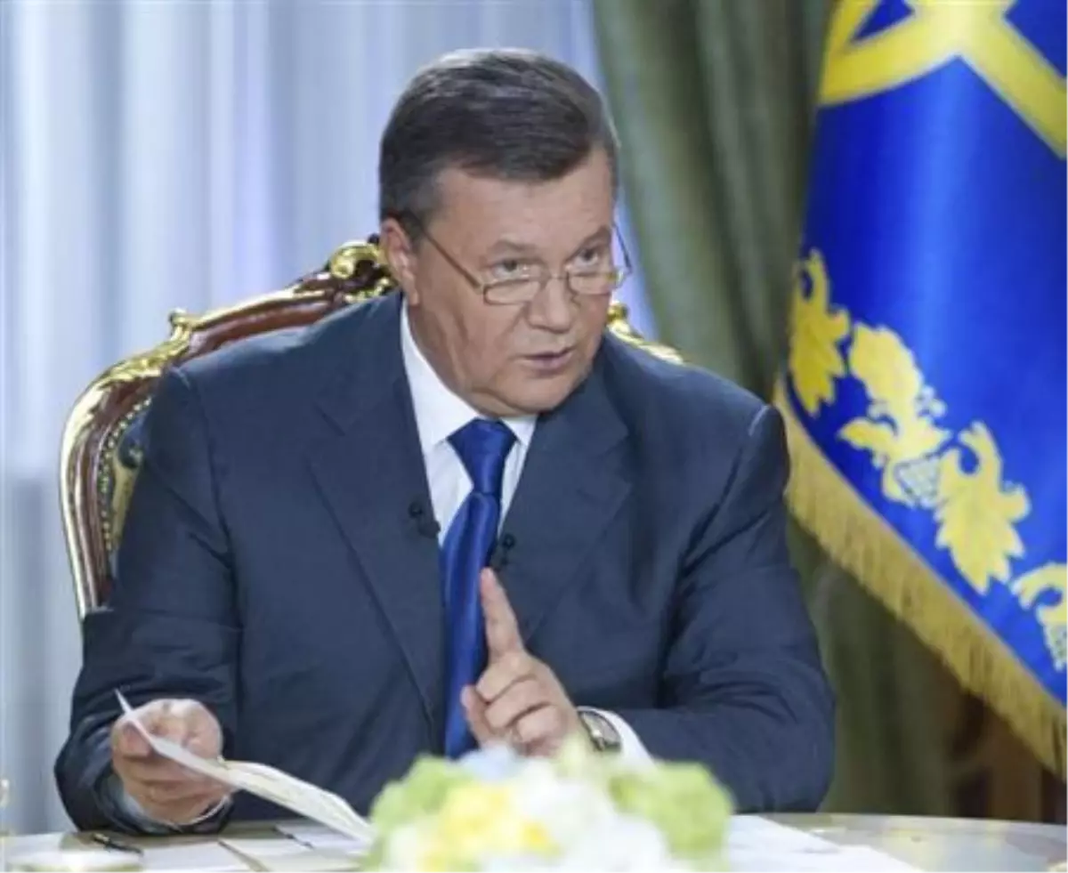 Yanukovich: 'Ab'nin Mali Yardım Teklifi Koşulları Küçük Düşürücü'