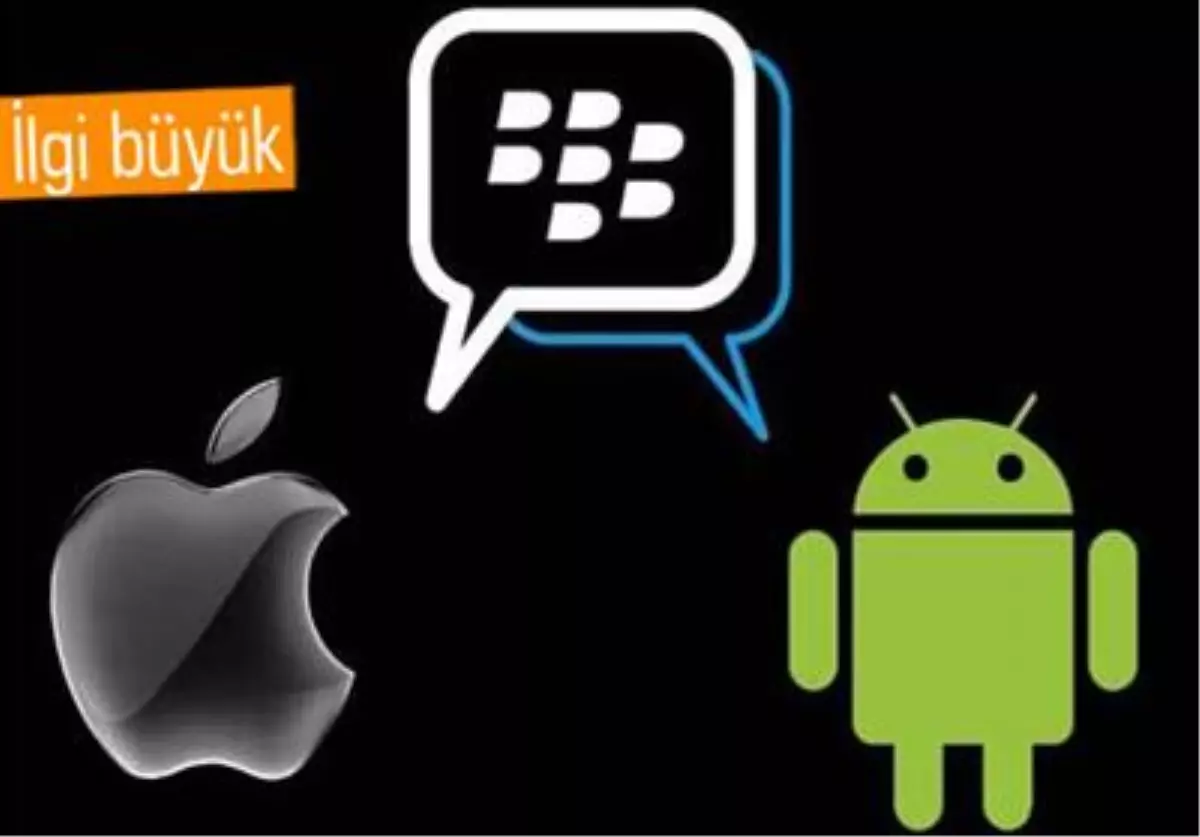 Blackberry, İos\'u Android\'ten Daha Çok Sevmişe Benziyor