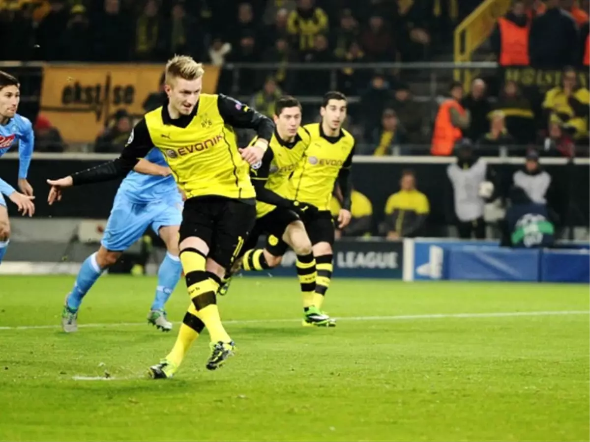 Dortmund Napoli\'de İşini Sağlama Aldı: 3-1