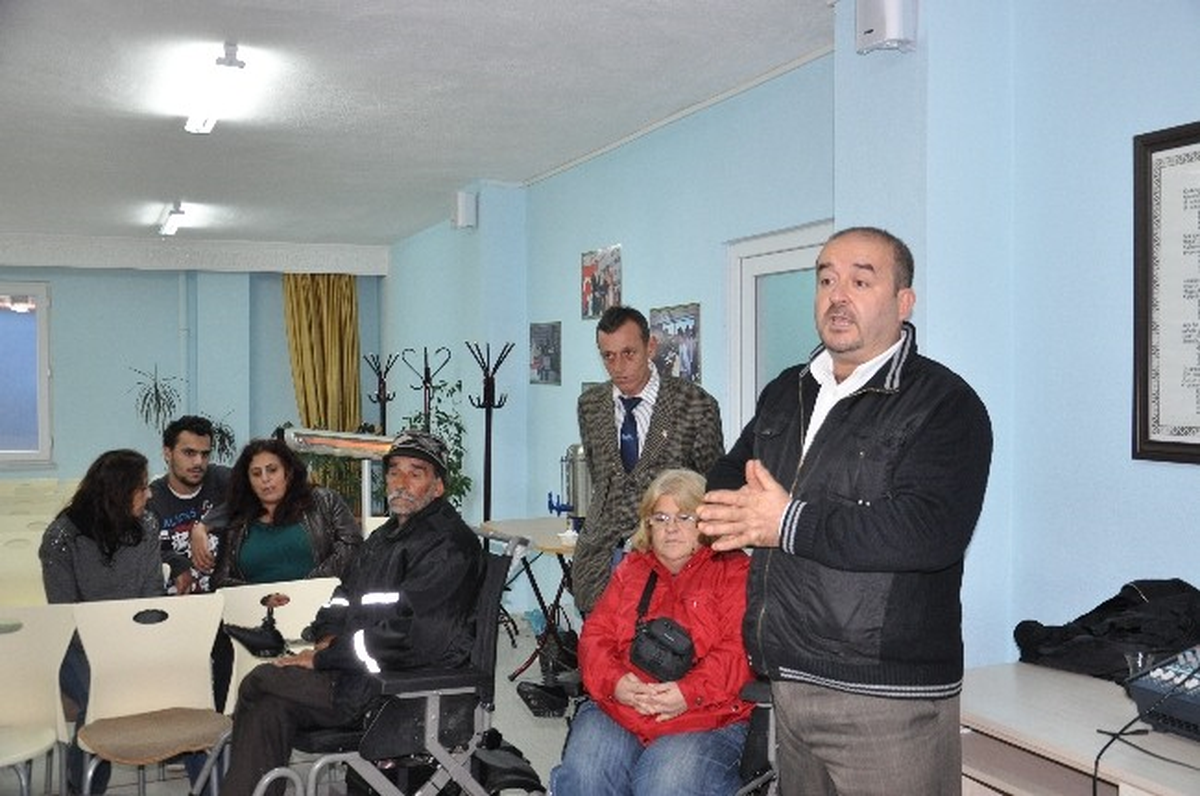 Engellilere Dr. Tent Terapi Cihazı Tanıtıldı