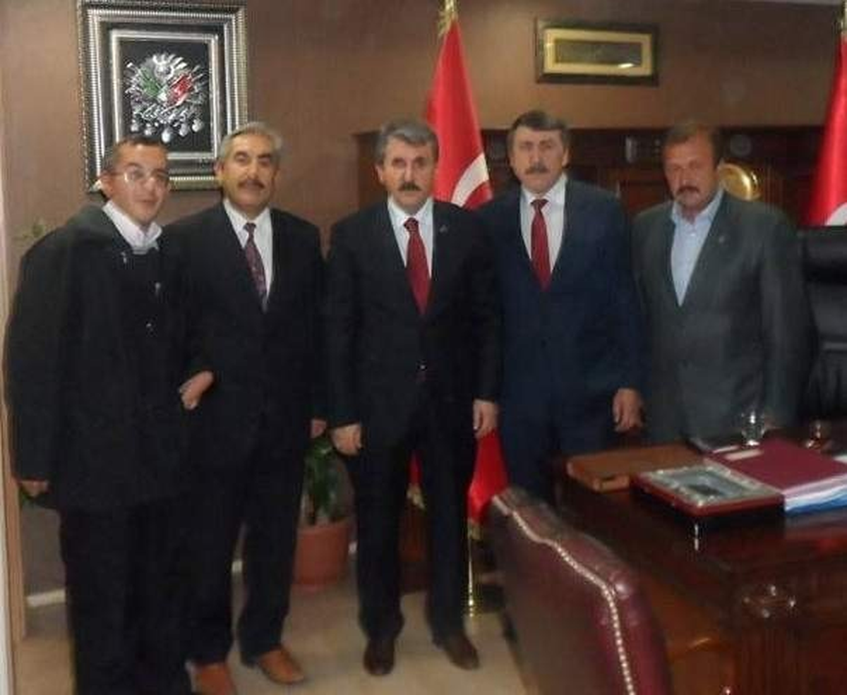 Gümüşkonaklılar Derneği\'nden BBP Genel Başkanı Destici\'ye Ziyaret