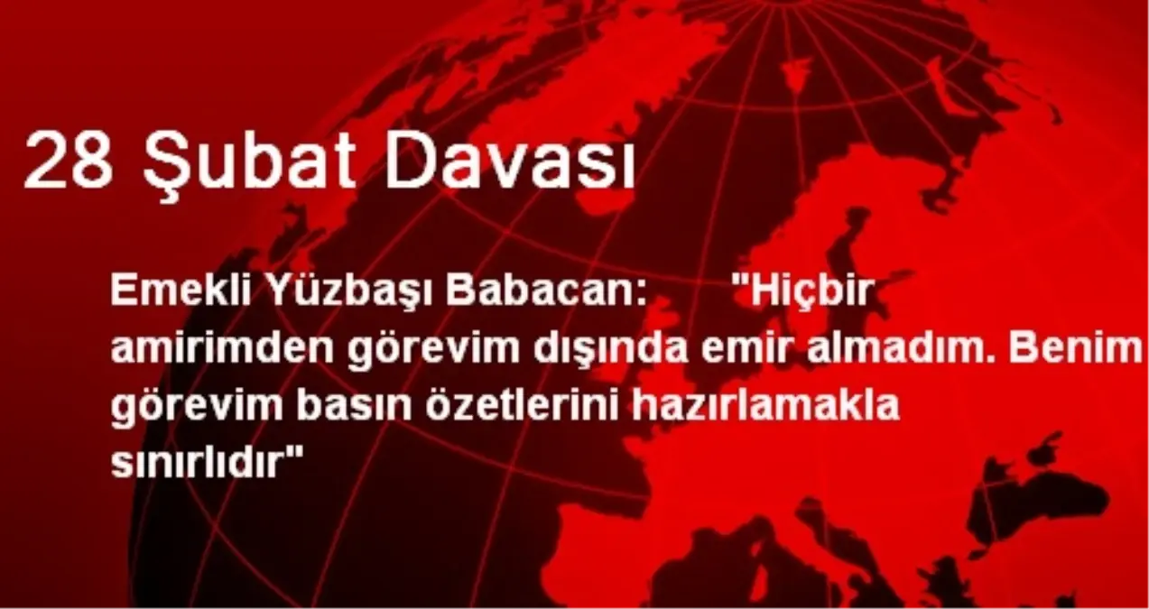 28 Şubat Davası