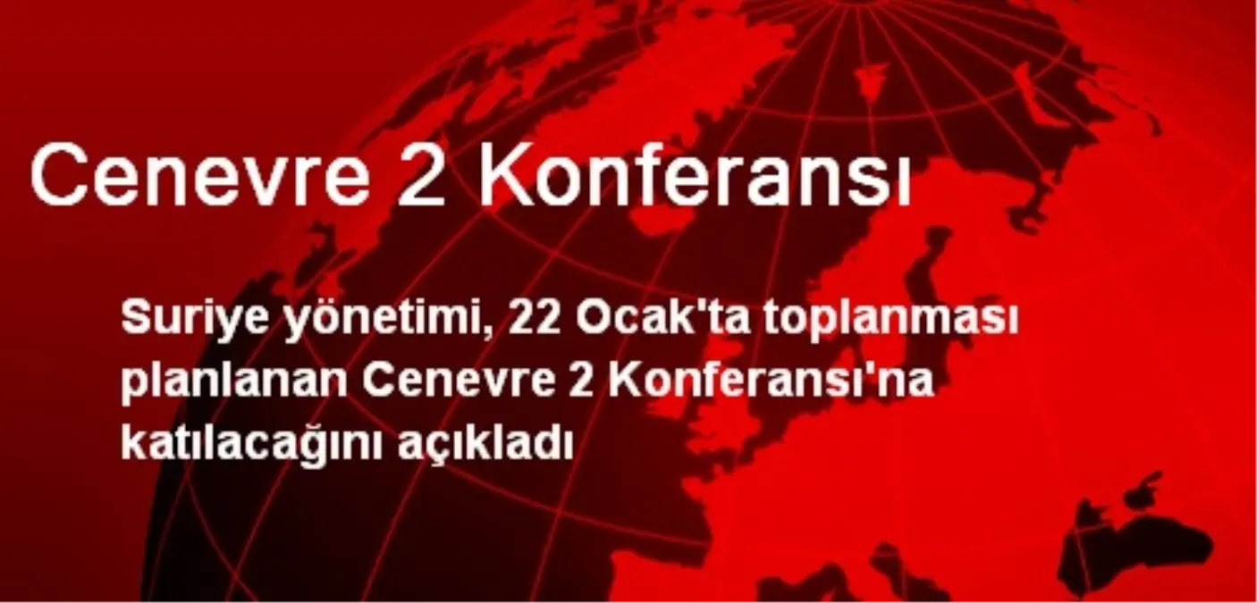 Cenevre 2 Konferansı