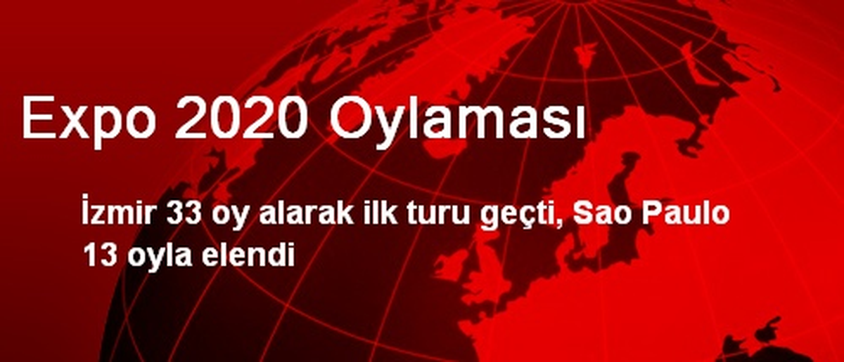 Expo 2020 Oylaması