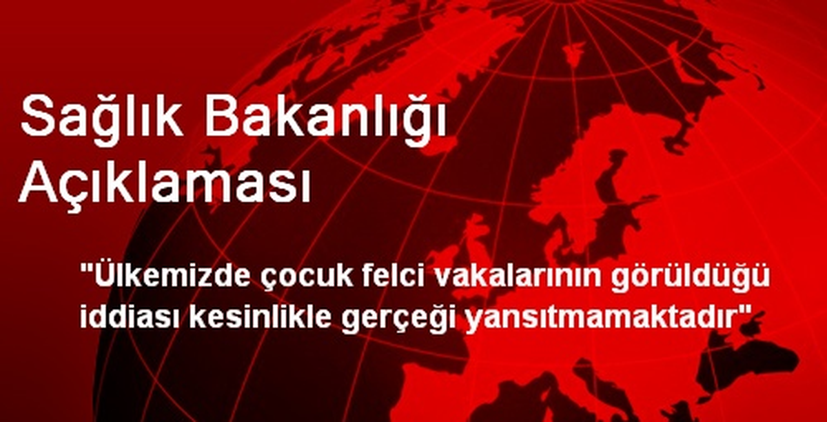 Sağlık Bakanlığı Açıklaması