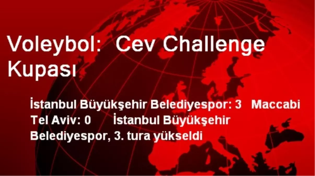 Voleybol:  Cev Challenge Kupası