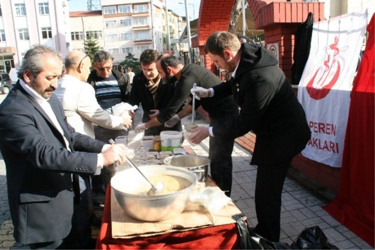 Zonguldak Alperen Ocakları\'ndan Aşure İkramı