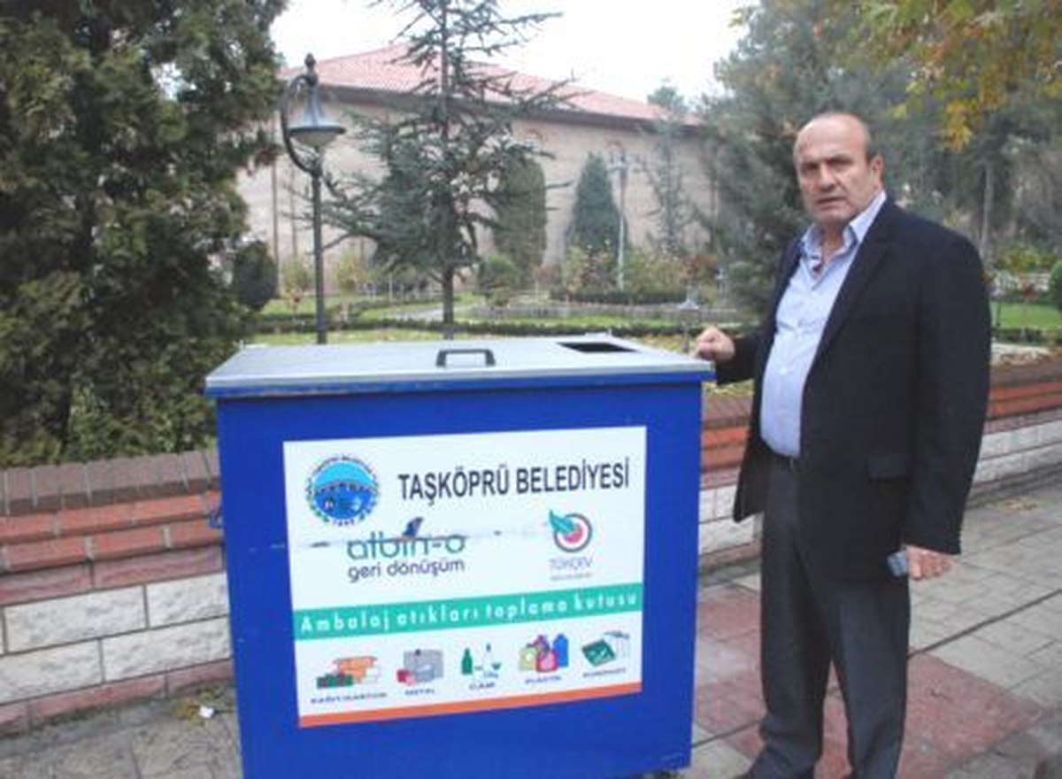 Taşköprü\'de Geri Dönüşüm Hamlesi